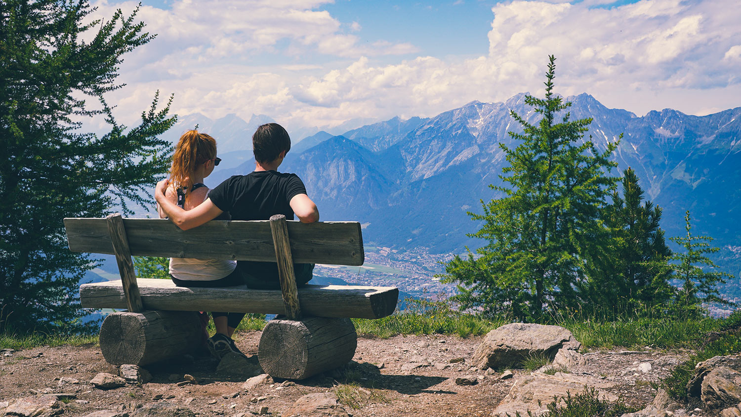 austria bench view