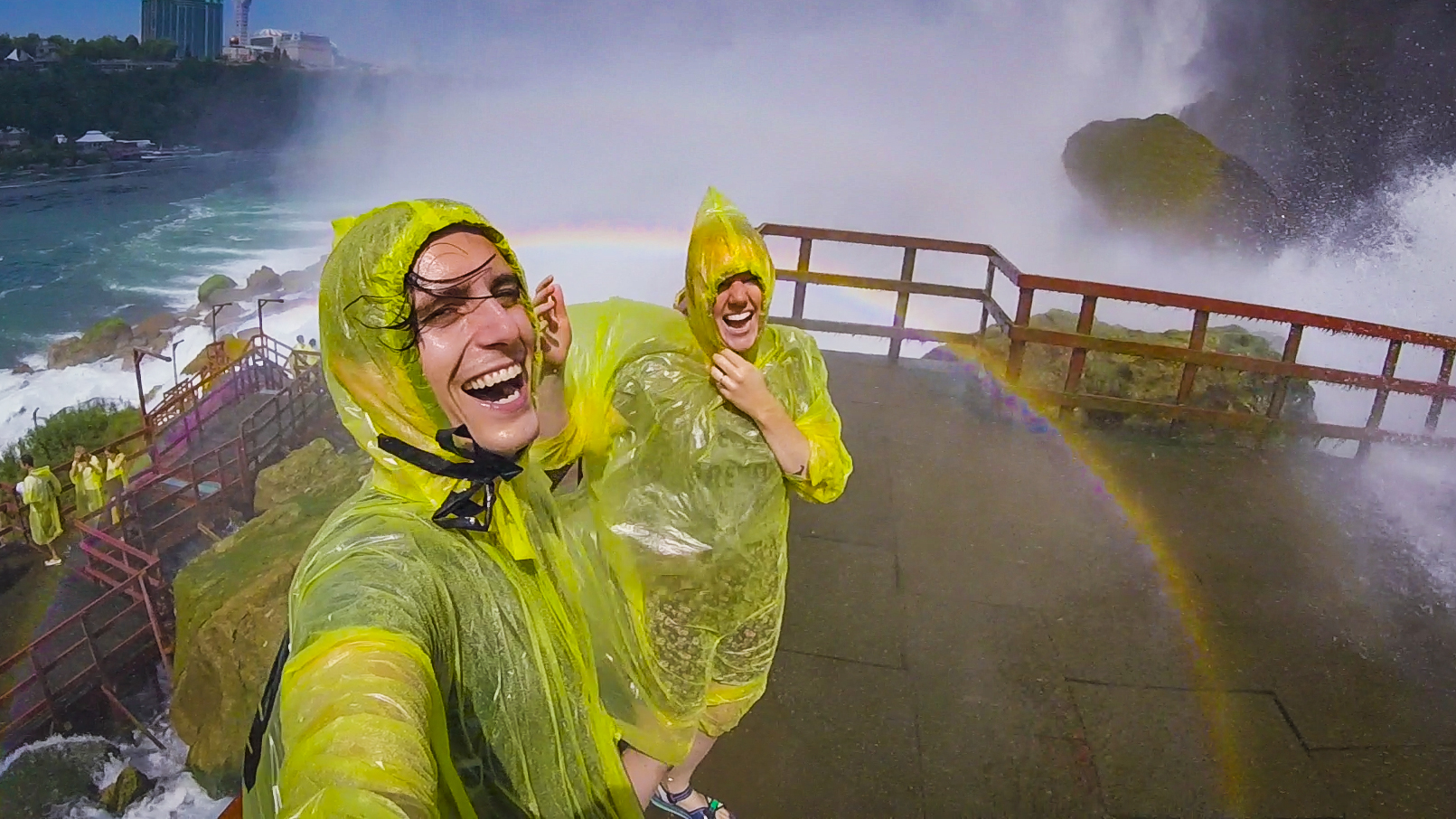 Travel Vlog - Standing Under Niagara Falls
