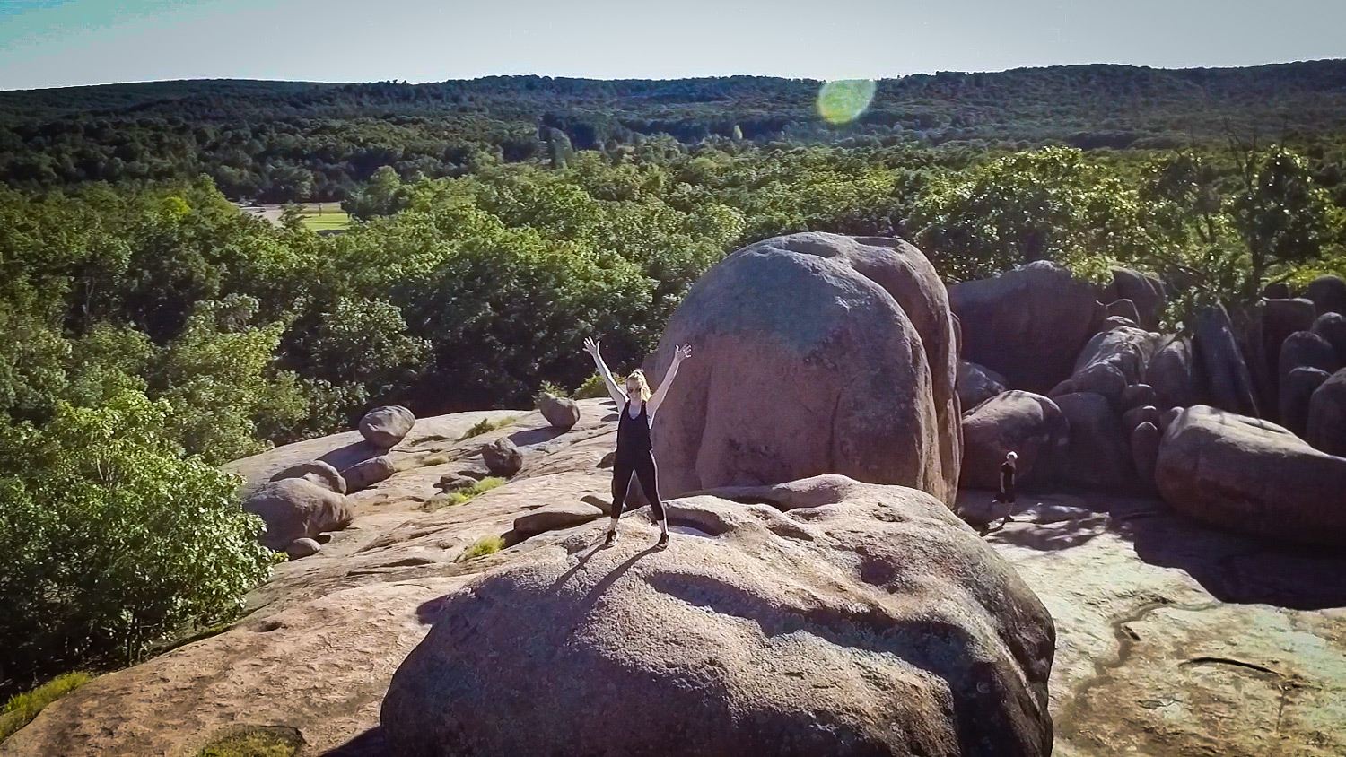 Travel vlog - Epic Drone Flight Over Giant Elephant Rocks!